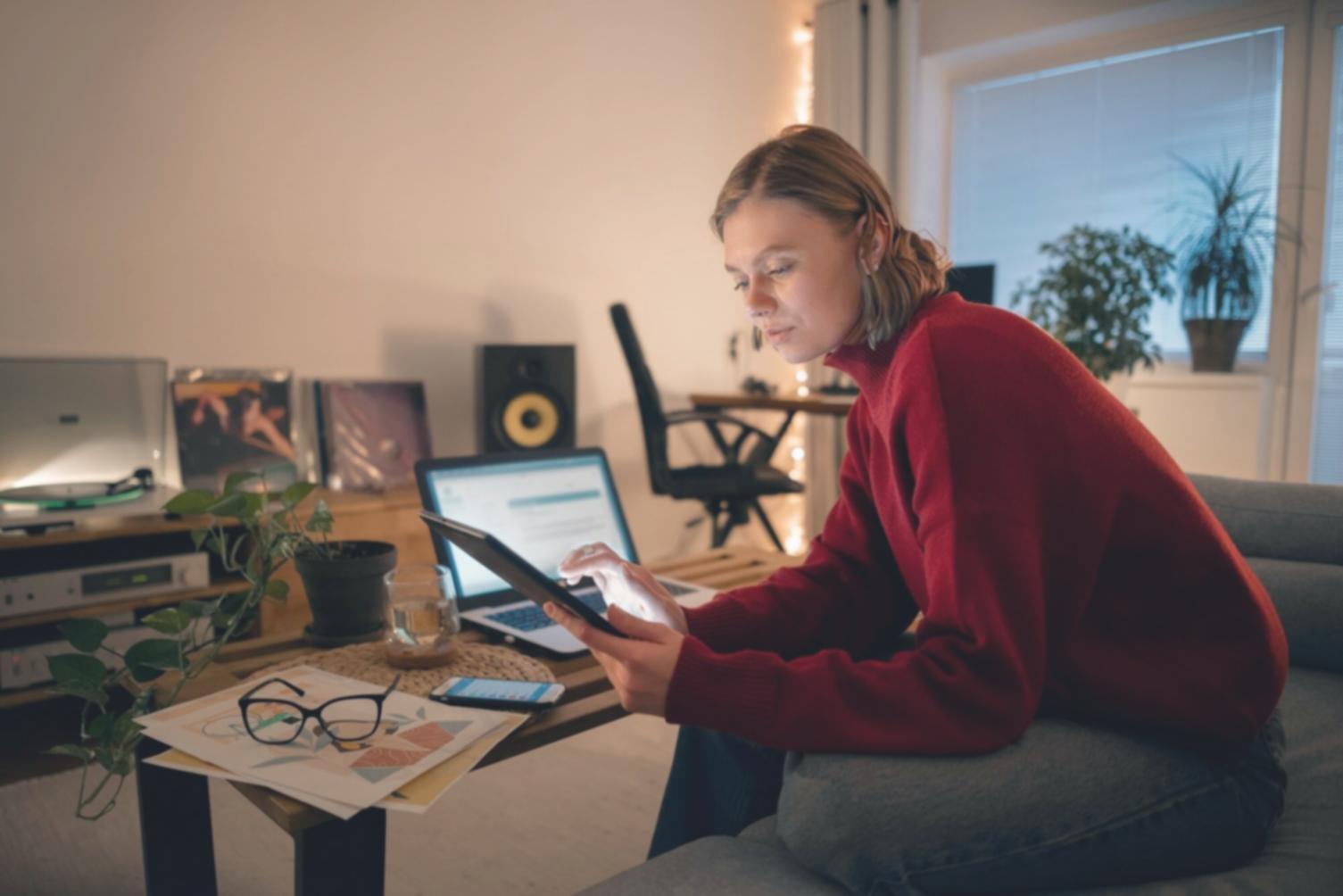 Dashboard con metriche chiave di performance